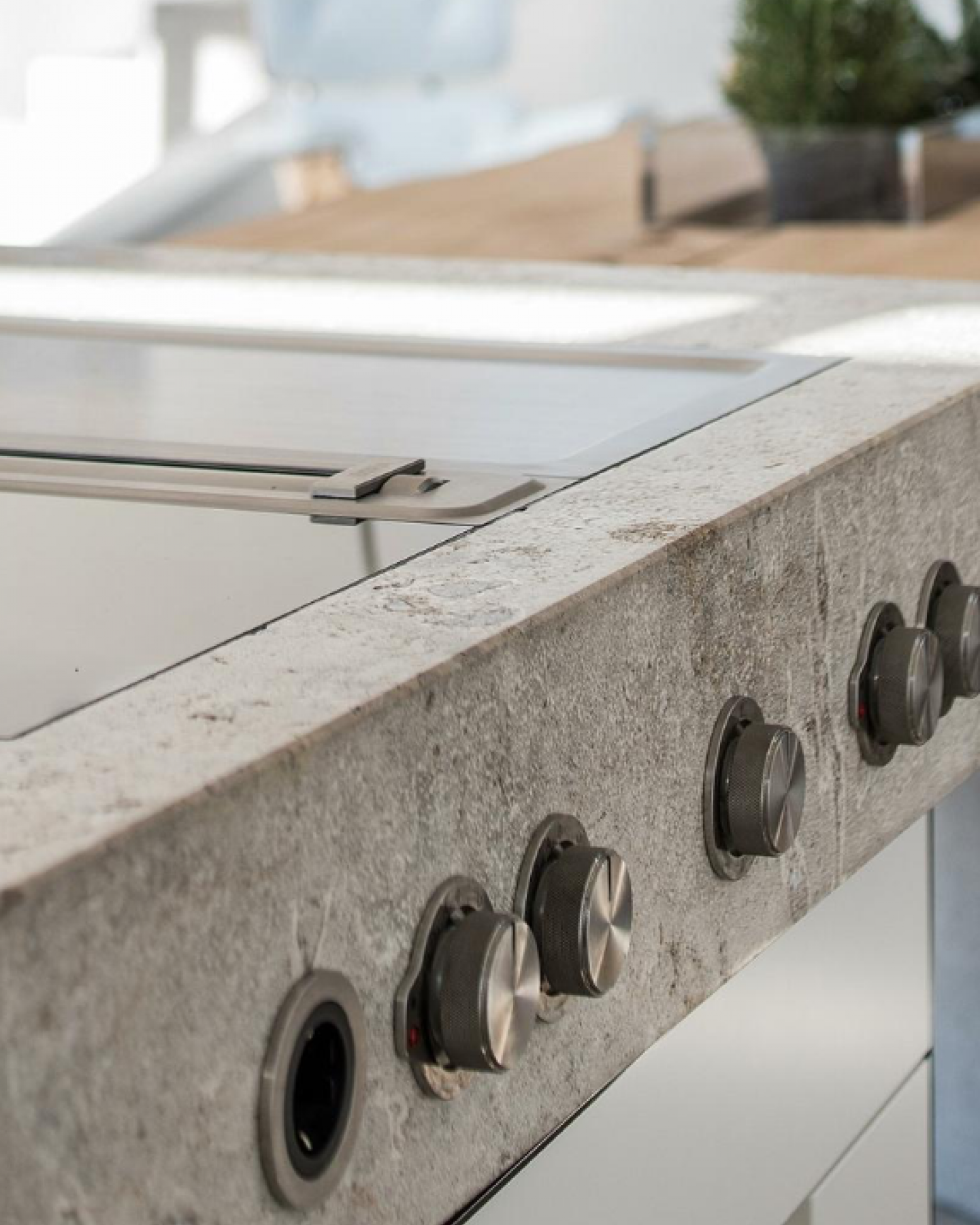 Arbeitsplatte aus Stein